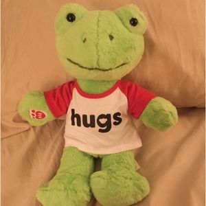 Lime Green spring frog BUILD A BEAR